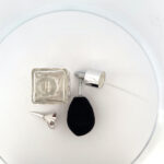 Perfume Atomiser And Funnel Set Art Nouveau Style finished in 925 English Hallmarked Sterling Silver 44 GT558 gallery image